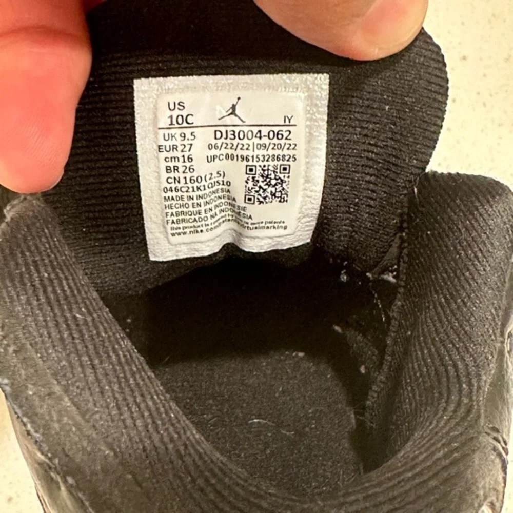 Air Jordan 13 Retro TD Playoff ‎ Black White